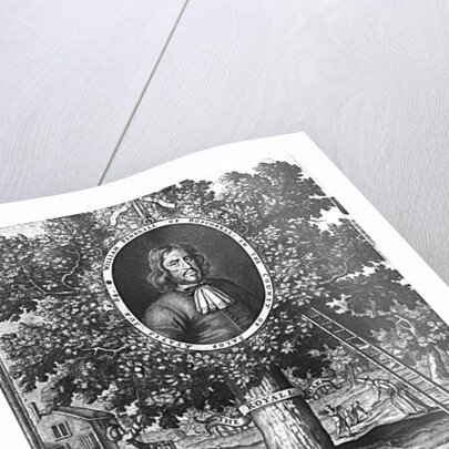William Pendrill and the Boscobel Oak, c.1700 by English School