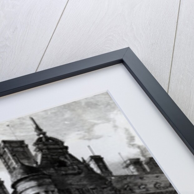 The New Police Offices on the Victoria Embankment by English School