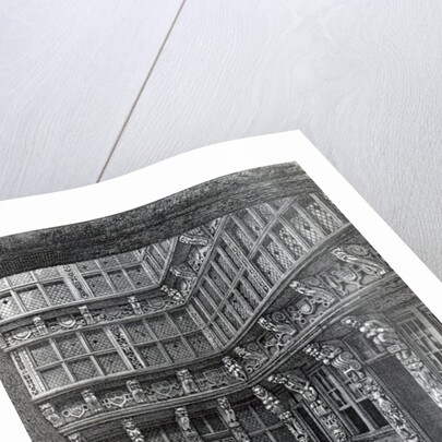 A Magnificent Mansion lately standing in Hart Street, Crutched Friars, published in Smith's 'Ancient Topography of London', 1815 by John Thomas Smith