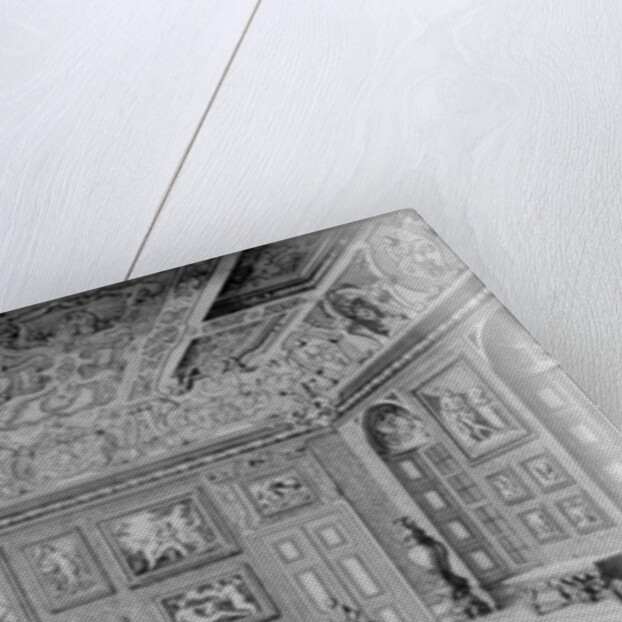 Picture Gallery at Belvedere, Vienna by Salomon Kleiner