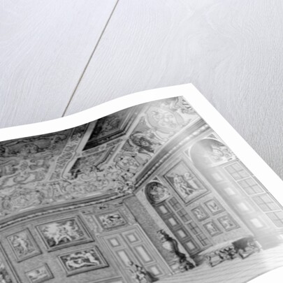 Picture Gallery at Belvedere, Vienna by Salomon Kleiner