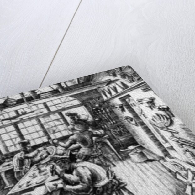 Goldsmith's Workshop by Etienne Delaune