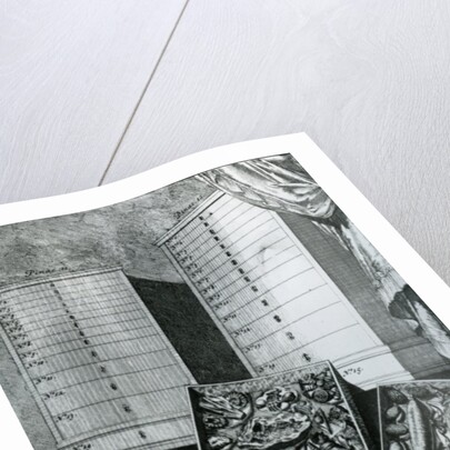 Table VII from 'Elenchus Tabularum' by Levinus Vincent, published 1719 by Dutch School