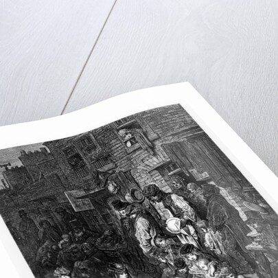 Wentworth Street, Whitechapel by Gustave Dore