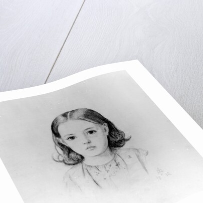 Fanny Lynn, 1852 by John Everett Millais