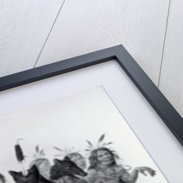 Native American Bear Dance by George Catlin