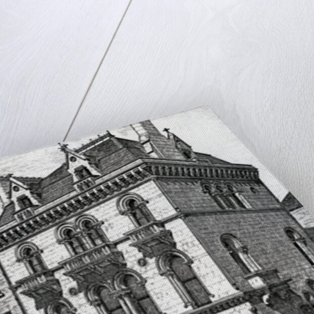 Crown Life Office, Dublin, published in 'The Architect ix', 1873 by Irish School