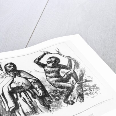 Man Monk Monkey by English School