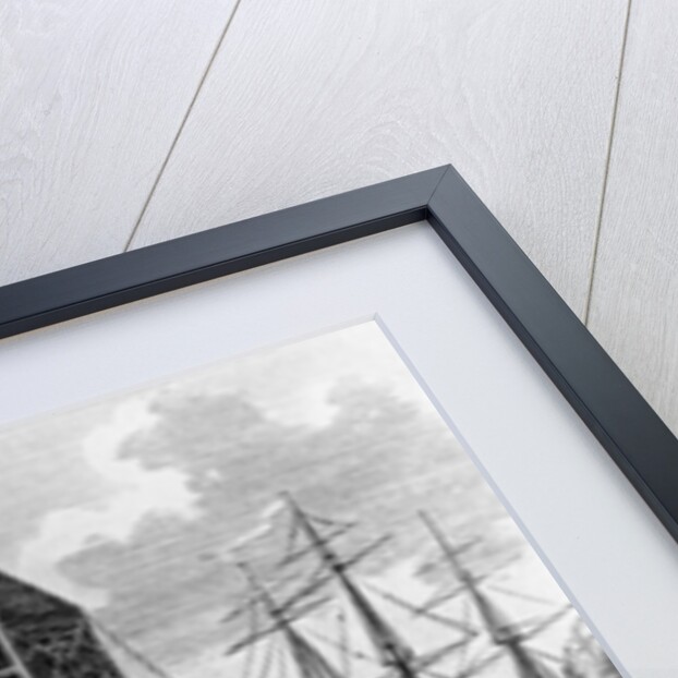 View of Mr Perry's Dock at Blackwall, c.1789 by English School