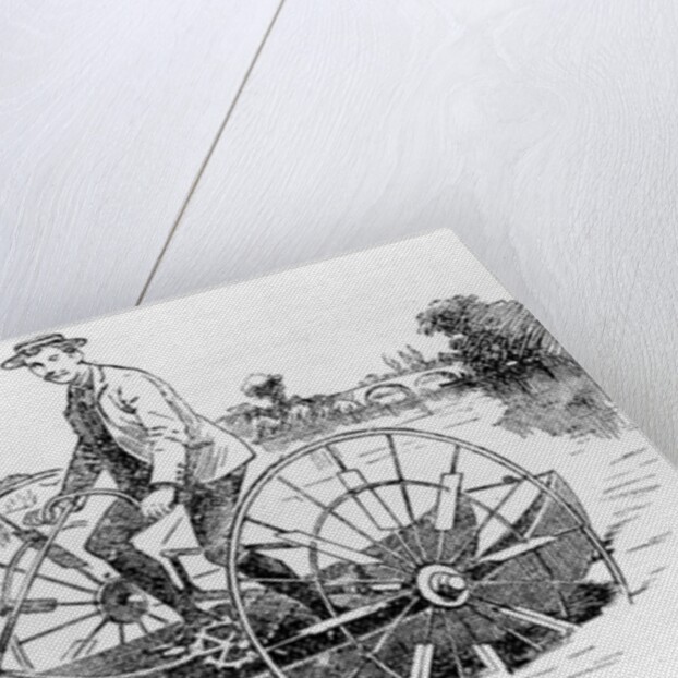 The Cycle in Use on the Water, c.1870-90 by English School