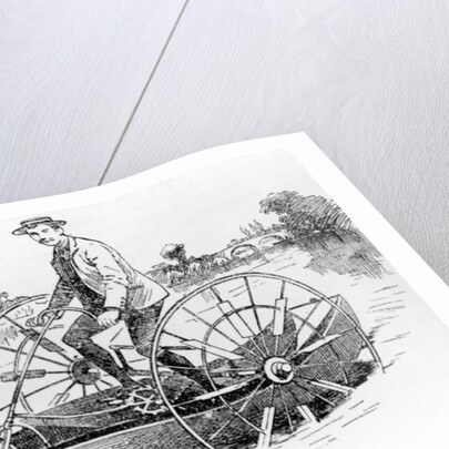 The Cycle in Use on the Water, c.1870-90 by English School