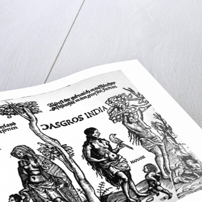 Der Kunig von Gutzin, print made by George Glockendon, 1511 by Hans Burgkmair