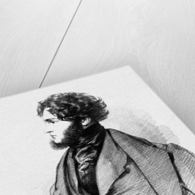 Alfred Guillaume Gabriel, Comte d'Orsay, 1833 by Richard James Lane