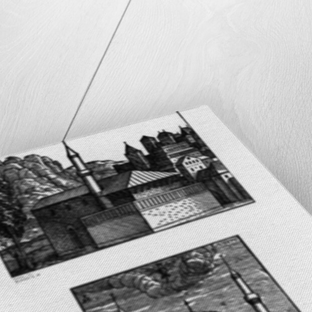 Streets and mosques in Constantinople, 1570 by Melchior Lorck