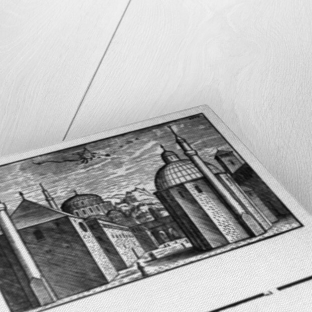 Streets and mosques of Constantinople, 1570 by Melchior Lorck