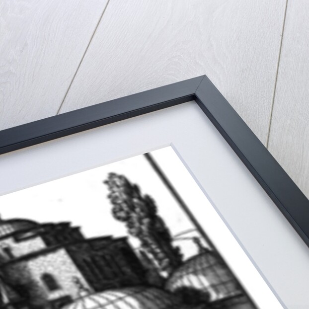 The Atik Ali Pasha mosque and a cemetery in Constantinople, 1576 by Melchior Lorck