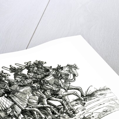 Five Musicians with Trombones by Albrecht Altdorfer