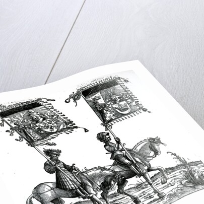 Two Knights by Hans Burgkmair