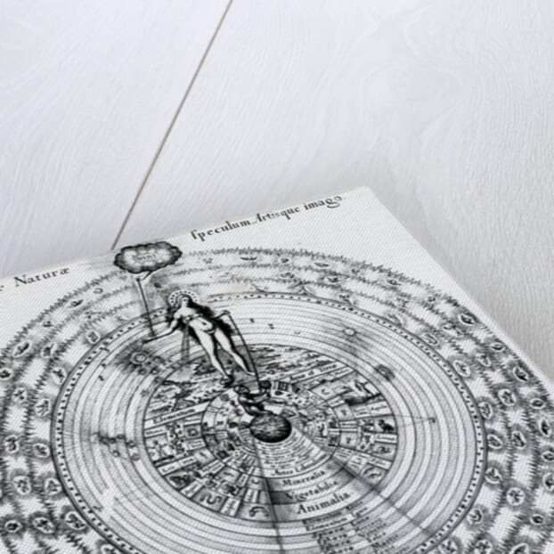 The correspondence between the human and the universe by English School