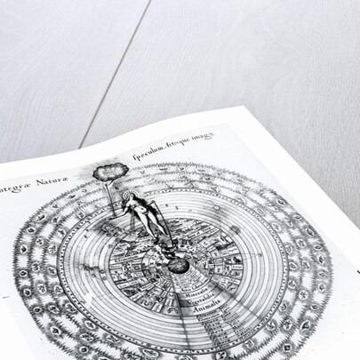 The correspondence between the human and the universe by English School