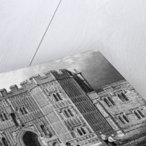 Gateway of St. Osyth's Priory, Essex by William Henry Bartlett