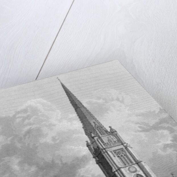 Church of St. Mary the Virgin, Saffron Walden by William Henry Bartlett