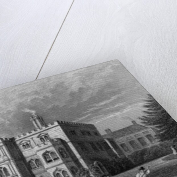 Marks Hall, Coggeshall, Essex by William Henry Bartlett