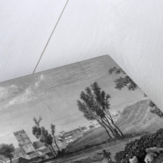 Roman Station at Chipping Hill, Witham, Essex by William Henry Bartlett