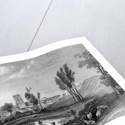 Roman Station at Chipping Hill, Witham, Essex by William Henry Bartlett