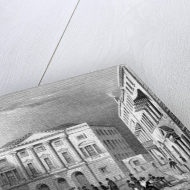 The Shire Hall, Chelmsford, Essex by William Henry Bartlett