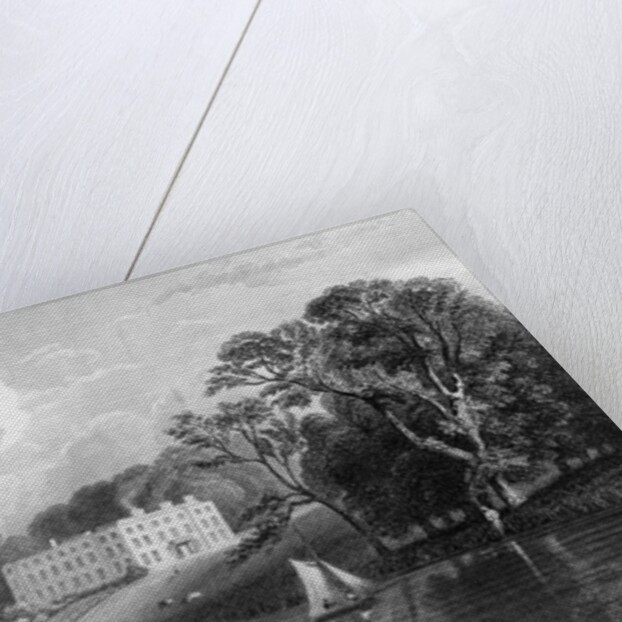 Rivenhall Place, Essex by William Henry Bartlett