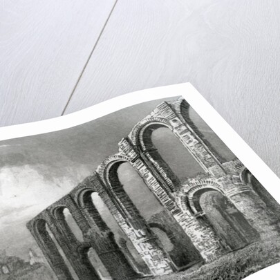 St. Botolph's Priory Church, Colchester, Essex, 1832 by William Henry Bartlett