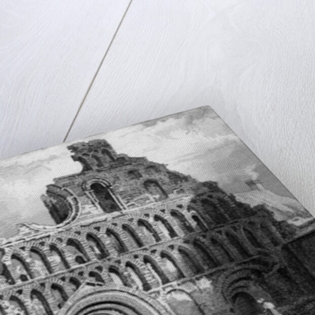 St. Botolph's Priory, Colchester, Essex, 1832 by William Henry Bartlett