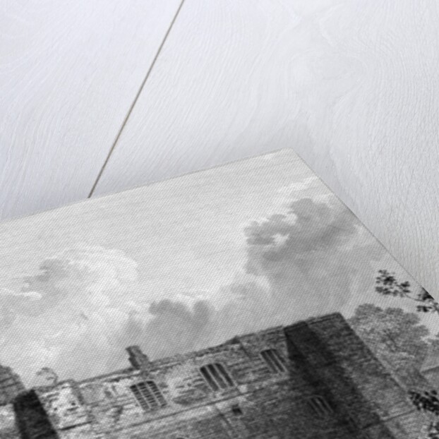 Colchester Castle, Essex, 1832 by William Henry Bartlett