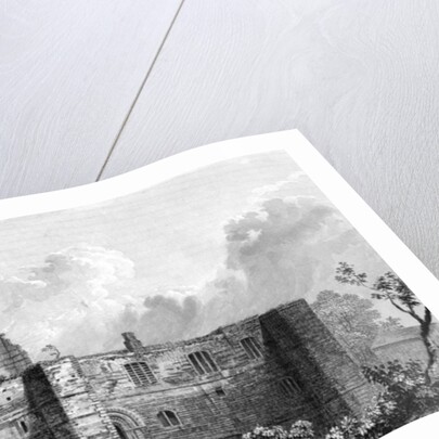 Colchester Castle, Essex, 1832 by William Henry Bartlett