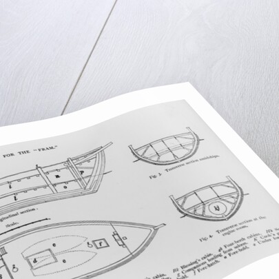 Designs for the 'Fram' by Norwegian School