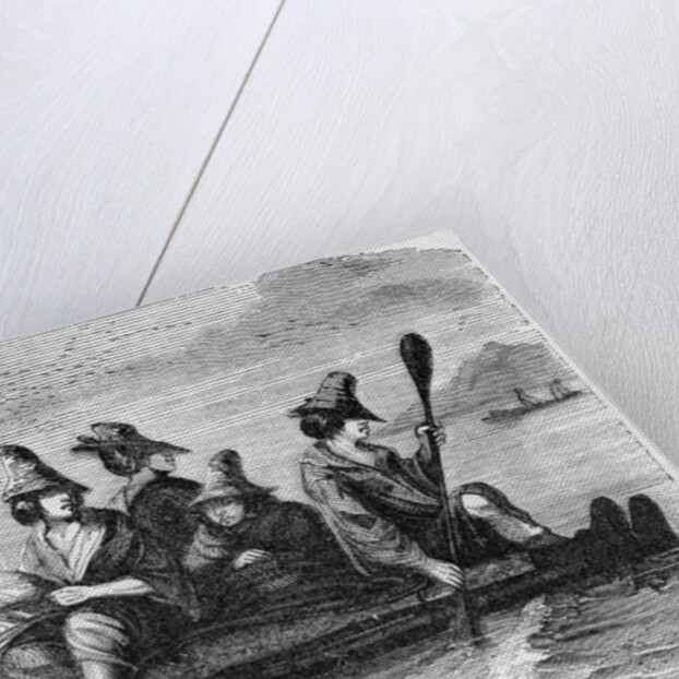 Balsas, or Boat of Skin, used by the Natives on the American Coast by English School