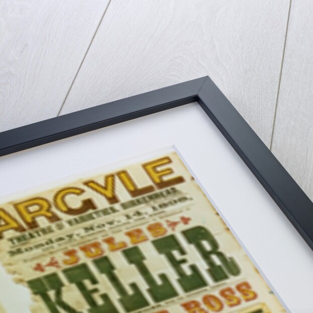 Posters for the Argyle Theatre of Varieties, Birkenhead, 1898 by English School