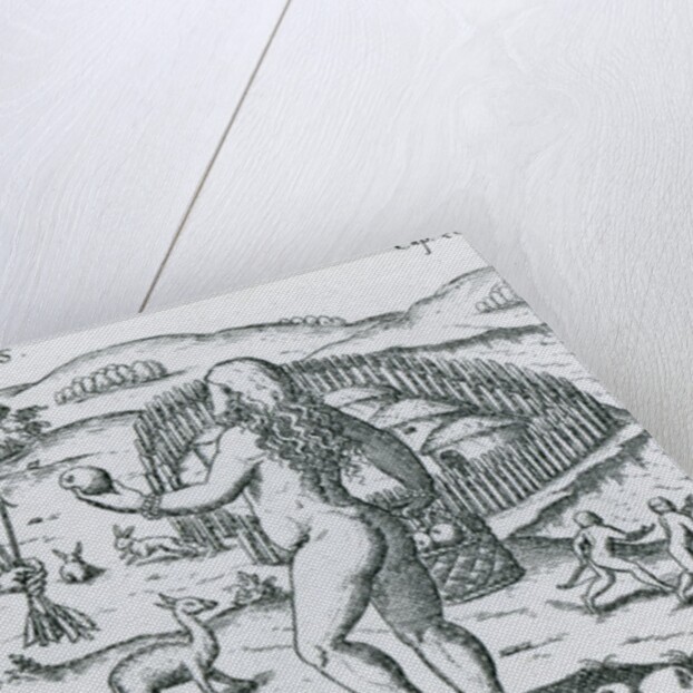 The Carios of Paraguay, 1599 by Ulrich Schmidl