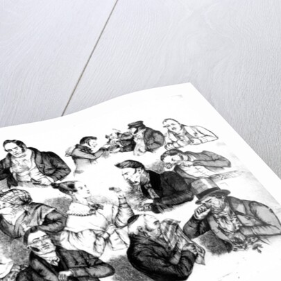 Matters of Taste No.4 / As Regards Snuffing, print made by W & J O Clerk, c.1835-40 by English School