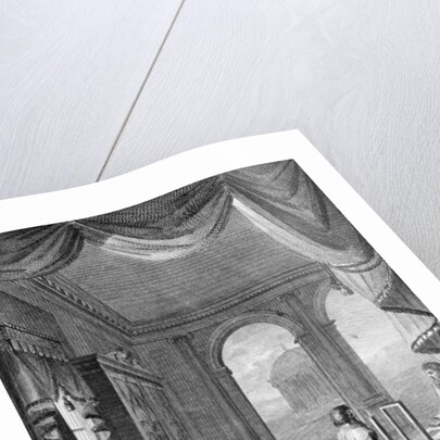 Frontispiece to 'The Cabinet-Maker and Upholsterer's Drawing-Book' by Thomas Sheraton, published 1793 by Thomas Sheraton