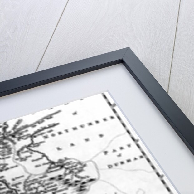 Map of Cumberland, c.1695 by Robert Morden