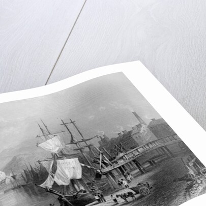 Workington, c.1840-50 by William Henry Bartlett