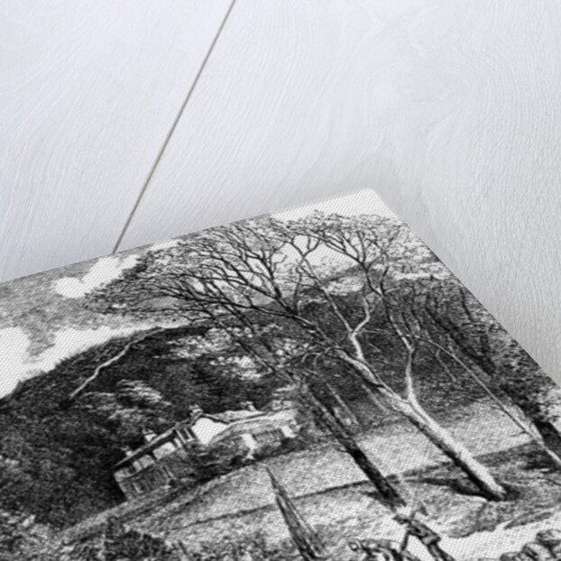 Mr Ruskin's Home, Brantwood, 1881 by Laurence J. Hilliard