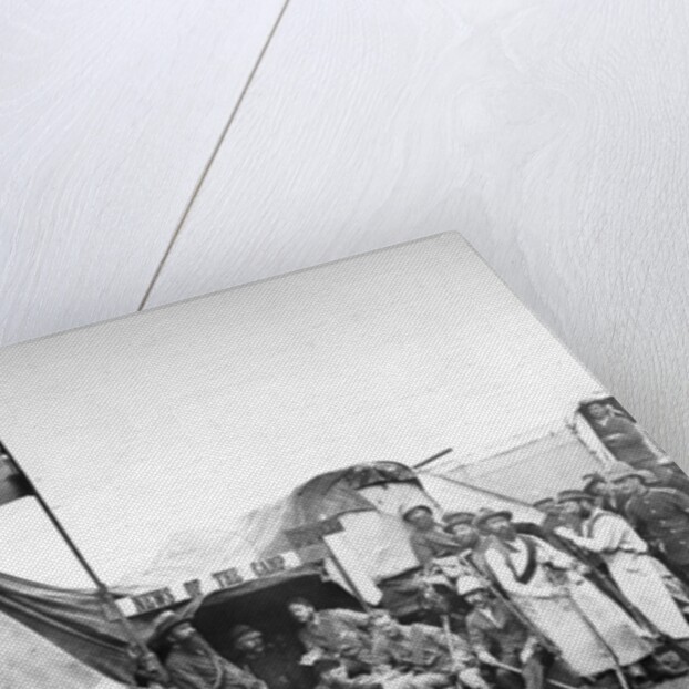 The Publishing Officers and Editor's Quarters of 'News of the Camp', c.1880-81 by English Photographer