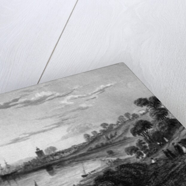 Wivenhoe, Essex by William Henry (after) Bartlett