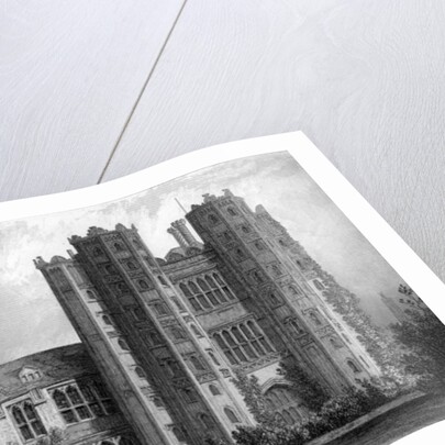 Layer Marney Tower, Essex by William Henry Bartlett