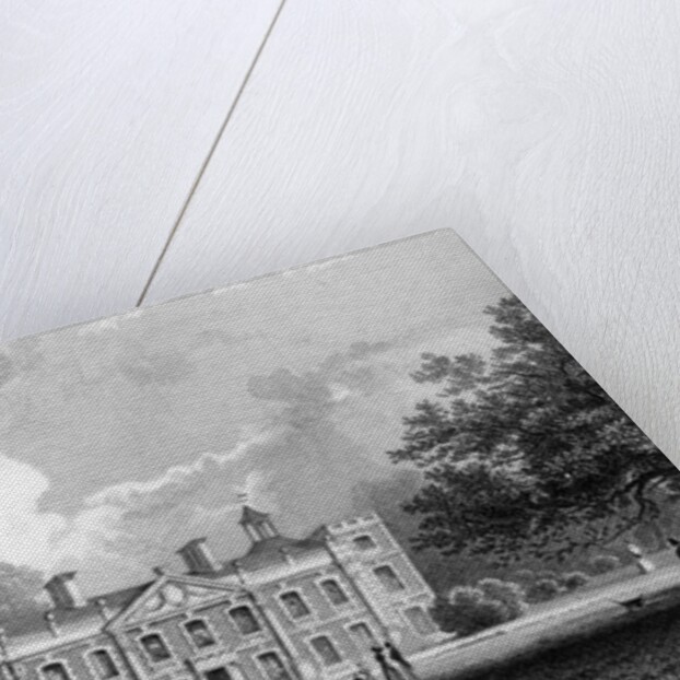 Hill Hall, near Epping, Essex, engraved by Samuel Lacey, 1831 by William Henry (after) Bartlett