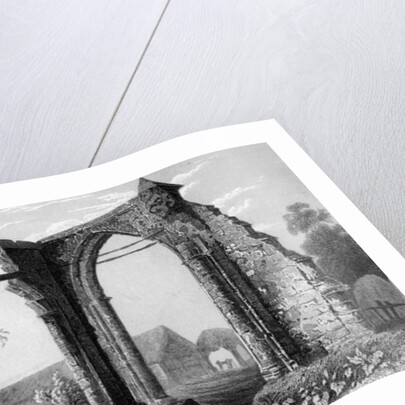 Remains of Bycknacre Priory, Essex, engraved by William Tombleson, 1832 by William Henry (after) Bartlett