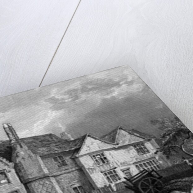 Little Warley Hall, Essex, engraved by Henry Adlard, 1833 by William Henry (after) Bartlett